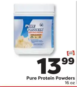Weis Markets Pure Protein Powders offer