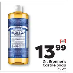Weis Markets Dr. Bronner's Castile Soap offer
