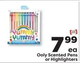 Weis Markets Ooly Scented Pens or Highlighters offer