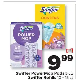 Weis Markets Swiffer PowerMop Pads 5 ct Swiffer Refi lls 10 - 15 ct offer