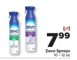 Weis Markets Zevo Sprays offer
