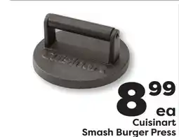 Weis Markets Cuisinart Smash Burger Press offer