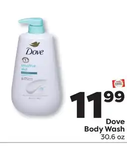 Weis Markets Dove Body Wash offer