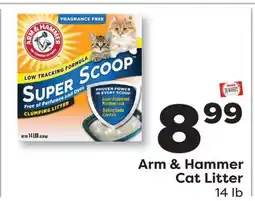 Weis Markets Arm & Hammer Cat Litter offer