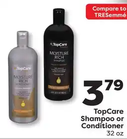 Weis Markets TopCare Shampoo or Conditioner offer
