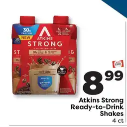 Weis Markets Atkins Strong Ready-to-Drink Shakes offer