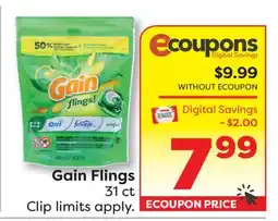 Weis Markets Gain Flings offer