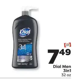 Weis Markets Dial Men 3in1 offer