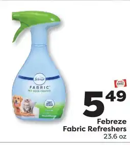 Weis Markets Febreze Fabric Refreshers offer