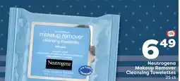 Weis Markets Neutrogena Makeup Remover Cleansing Towelettes offer