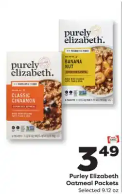 Weis Markets Purley Elizabeth Oatmeal Packets offer