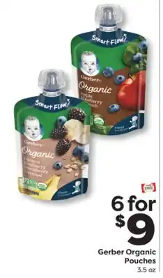 Weis Markets Gerber Organic Pouches offer