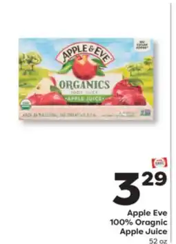Weis Markets Apple Eve 100% Organic Apple Juice offer
