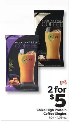 Weis Markets Chike High Protein Coffee Singles offer