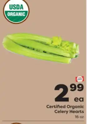 Weis Markets Certified Organic Celery Hearts offer