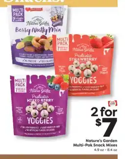 Weis Markets Nature's Garden Multi-Pak Snack Mixes offer