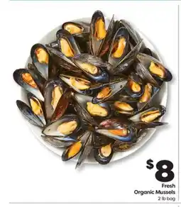 Weis Markets Fresh Organic Mussels offer
