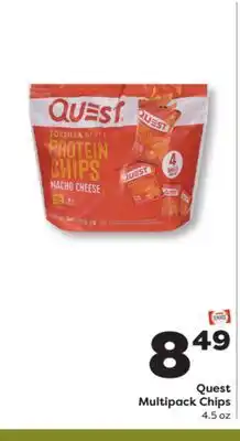 Weis Markets Quest Multipack Chips offer