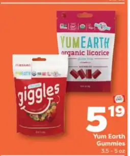 Weis Markets Yum Earth Gummies offer