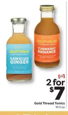 Weis Markets Gold Thread Tonics offer