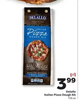 Weis Markets Delallo Italian Pizza Dough Kit offer