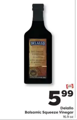 Weis Markets Delallo Balsamic Squeeze Vinegar offer