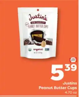 Weis Markets Justins Peanut Butter Cups offer