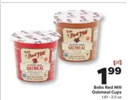 Weis Markets Bobs Red Mill Oatmeal Cups offer
