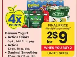 ACME Dannon Yogurt offer