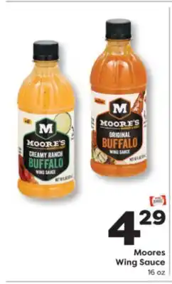 Weis Markets Moores Wing Sauce offer