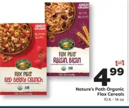 Weis Markets Nature's Path Organic Flax Cereals offer