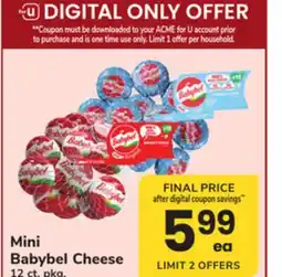 ACME Mini Babybel Cheese offer