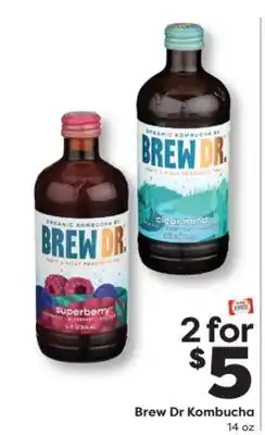 Weis Markets Brew Dr Kombucha offer