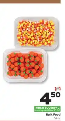 Weis Markets Bulk Food offer