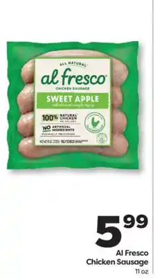 Weis Markets Al Fresco Chicken Sausage offer