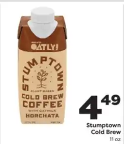 Weis Markets Stumptown Cold Brew offer