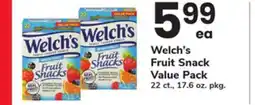 ACME Welch's Fruit Snack Value Pack offer