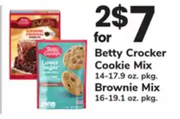 ACME Betty Crocker Cookie Mix 14-17.9 oz. pkg. Brownie Mix 16-19.1 oz. pkg offer
