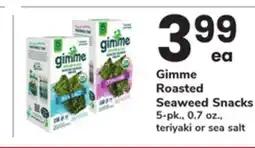 ACME Gimme Roasted Seaweed Snacks offer