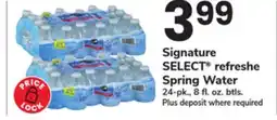 ACME Signature SELECT refreshe Spring Water offer