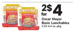 ACME Oscar Mayer Basic Lunchables offer