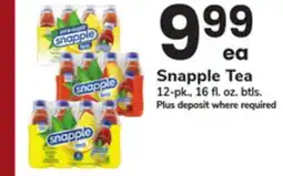 ACME Snapple Tea offer