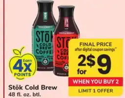 ACME Stōk Cold Brew offer