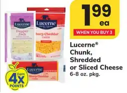 ACME Lucerne Chunk, Shredded or Sliced Cheese offer