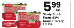 ACME Shady Brook Farms 93% Ground Turkey offer