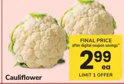 ACME Cauliflower offer
