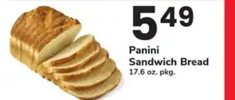 ACME Panini Sandwich Bread offer