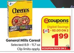 Weis Markets General Mills Cereal offer