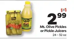 Weis Markets Mt. Olive Pickles or Pickle Juicers offer