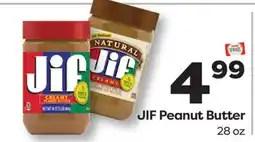 Weis Markets JIF Peanut Butter offer